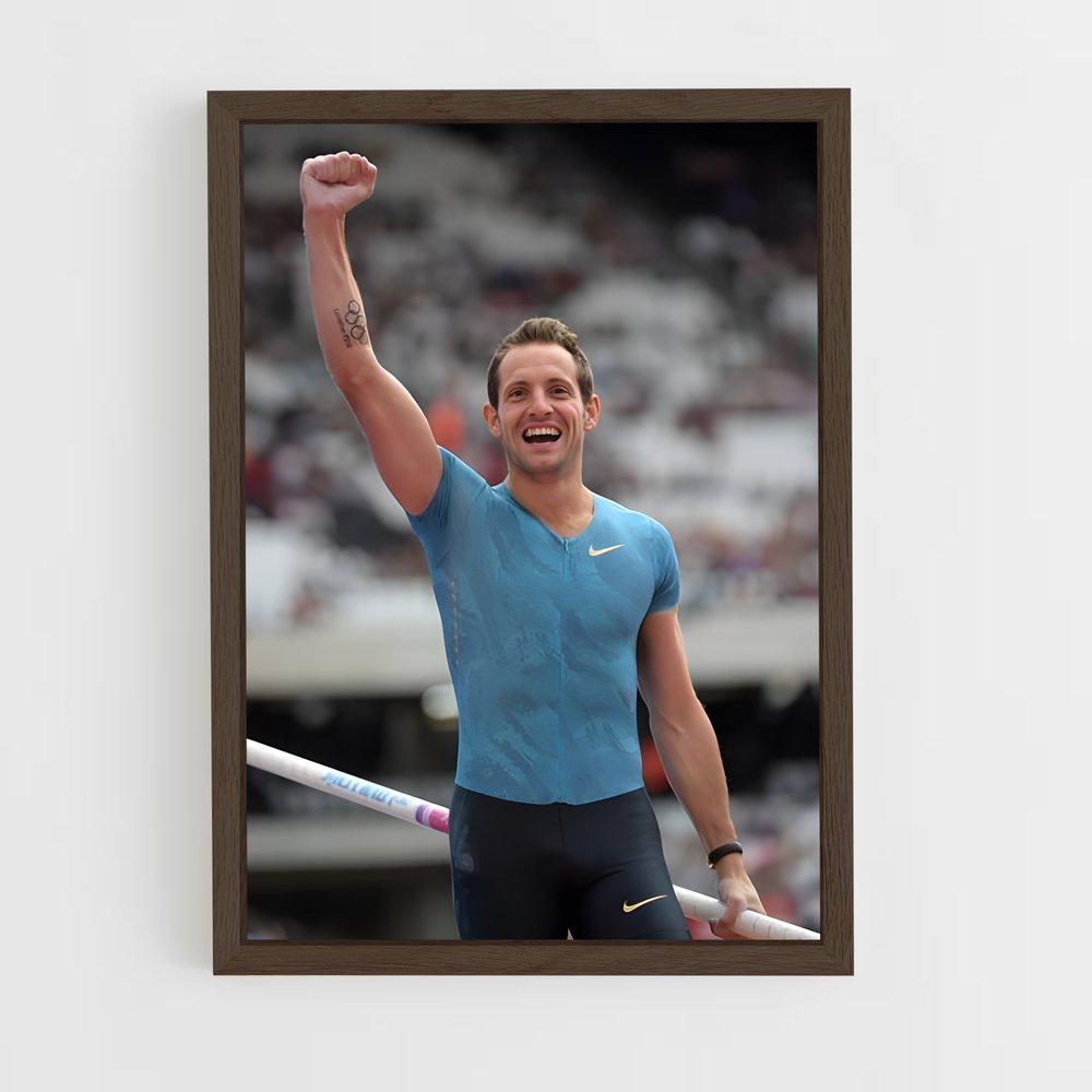 Poster Renaud de lavillenie – affiche Athlétisme (vue 5)